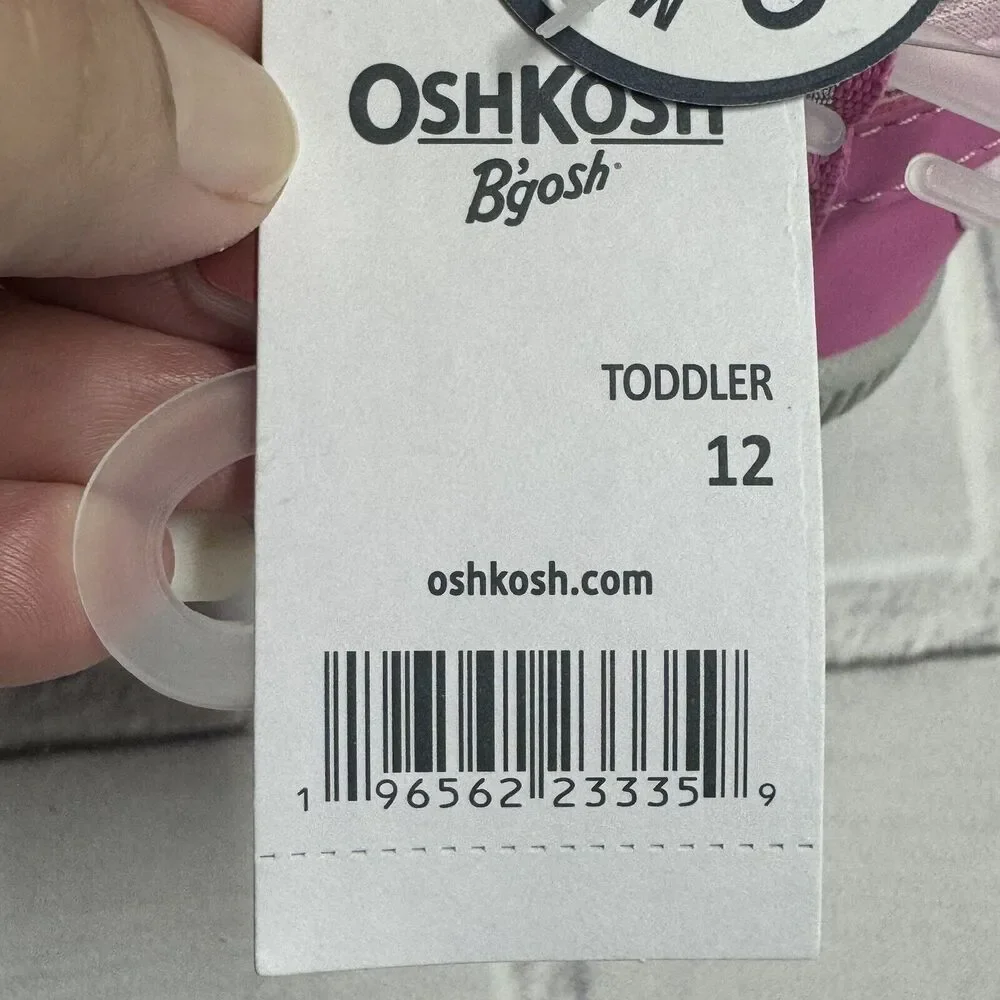 OshKosh Everplay Flexible Outsole Bump Toe Sandal Toddler Size 12 Pink